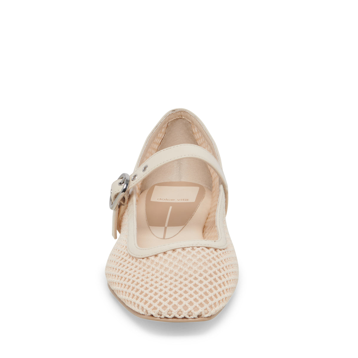 Dolce Vita Rodni Mesh Ballerina- Creme