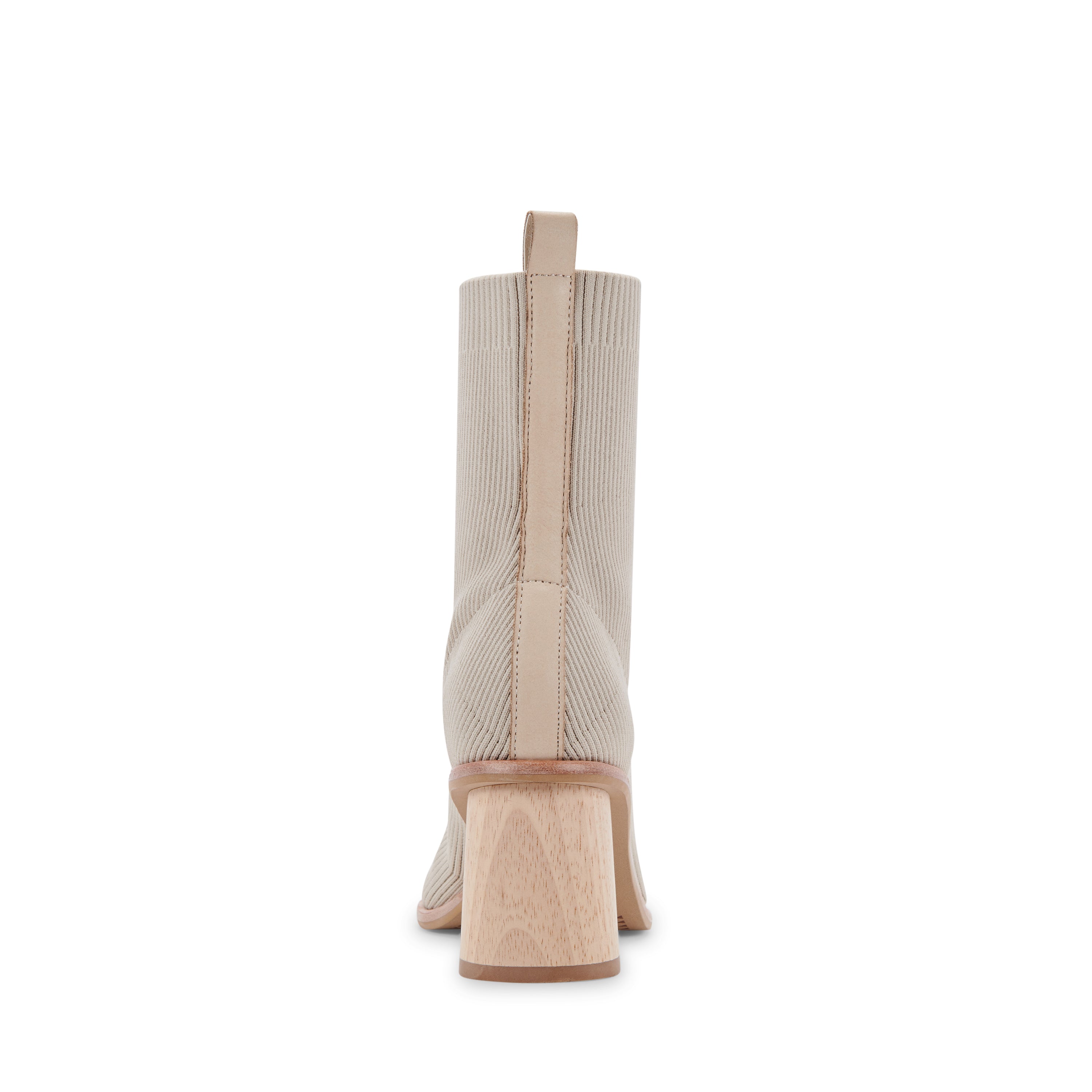 Alaya Sand Knit Botines Beige para Mujer