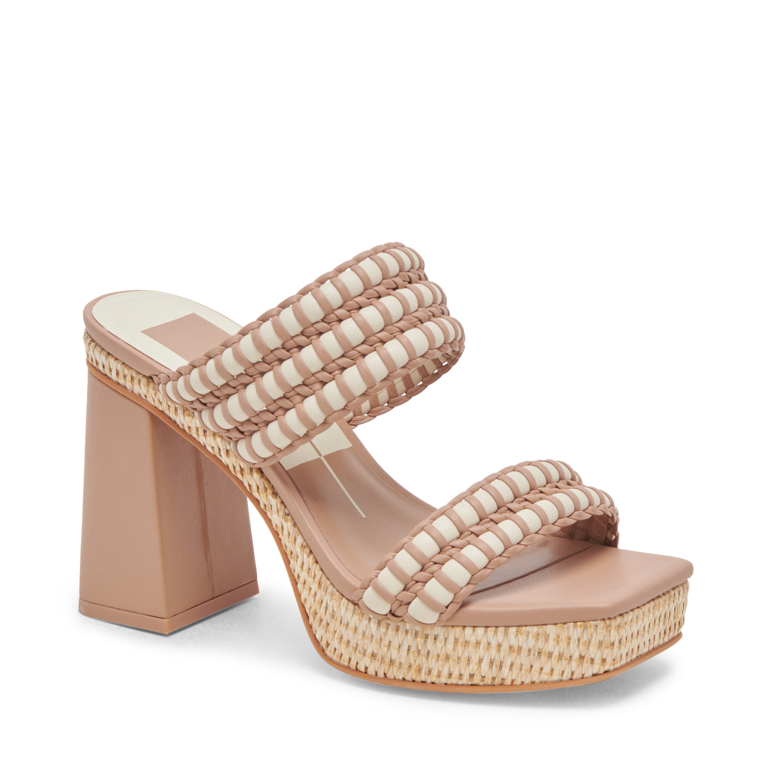Alfred Ivory Multi Sandalias de Tacon Beige