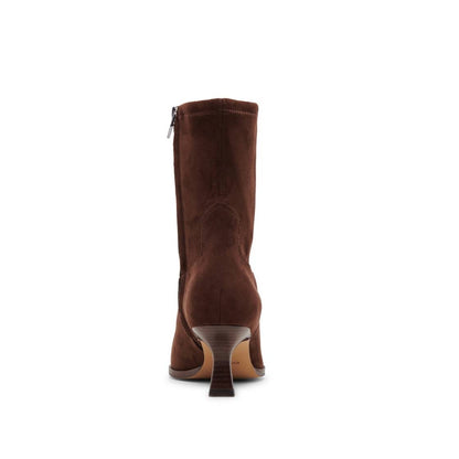 Arya Dark Brown Botines Cafes para Mujer