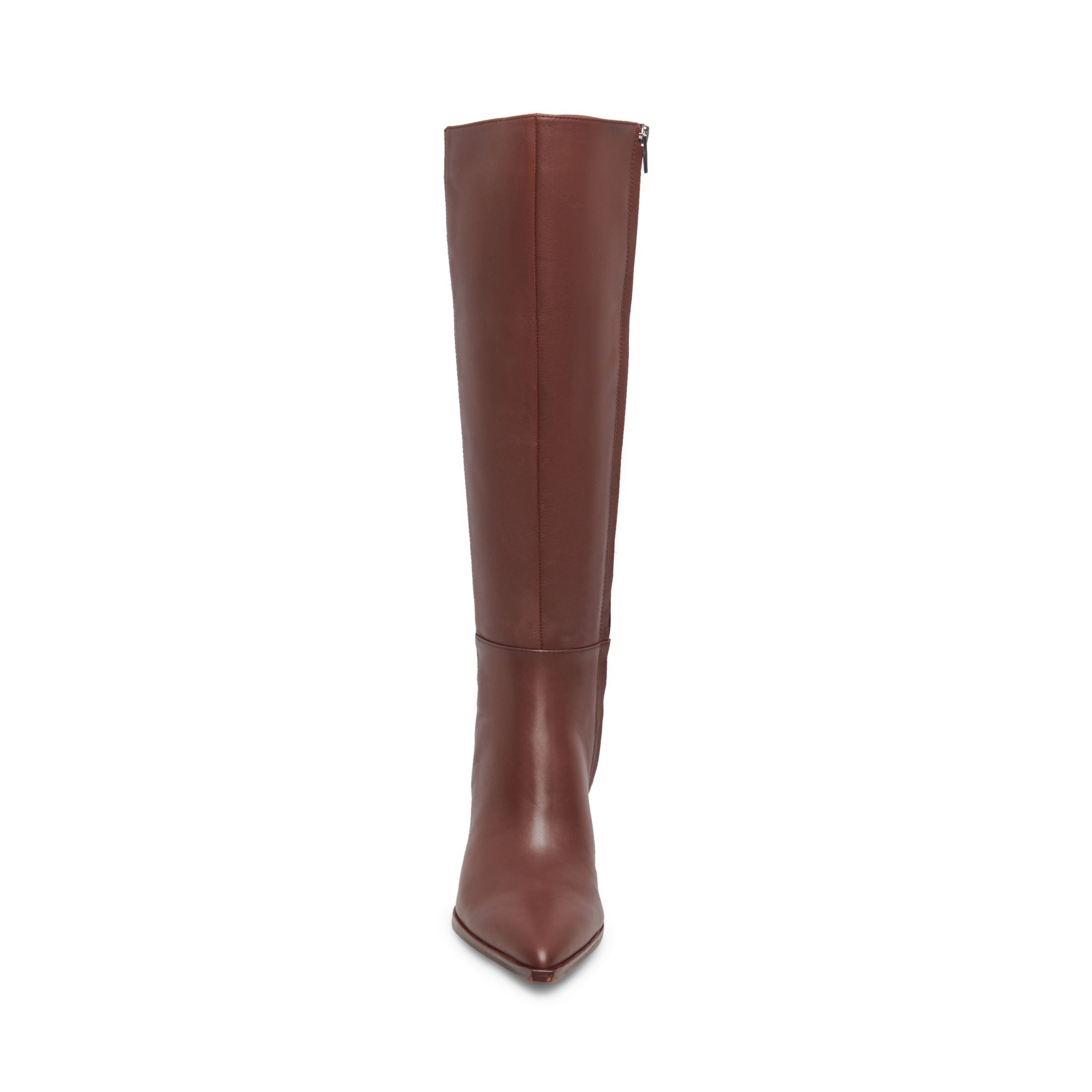 Auggie Chocolate Leather Botas de Piel para Mujer