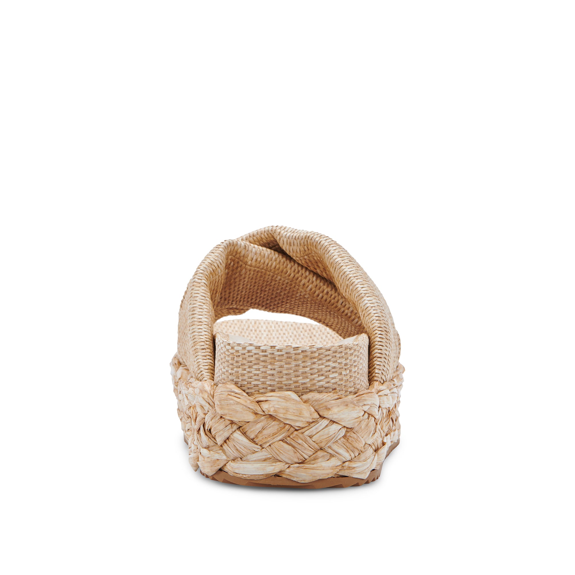 Blume Natural Raffia Sandalia Alpargata Beige para Mujer