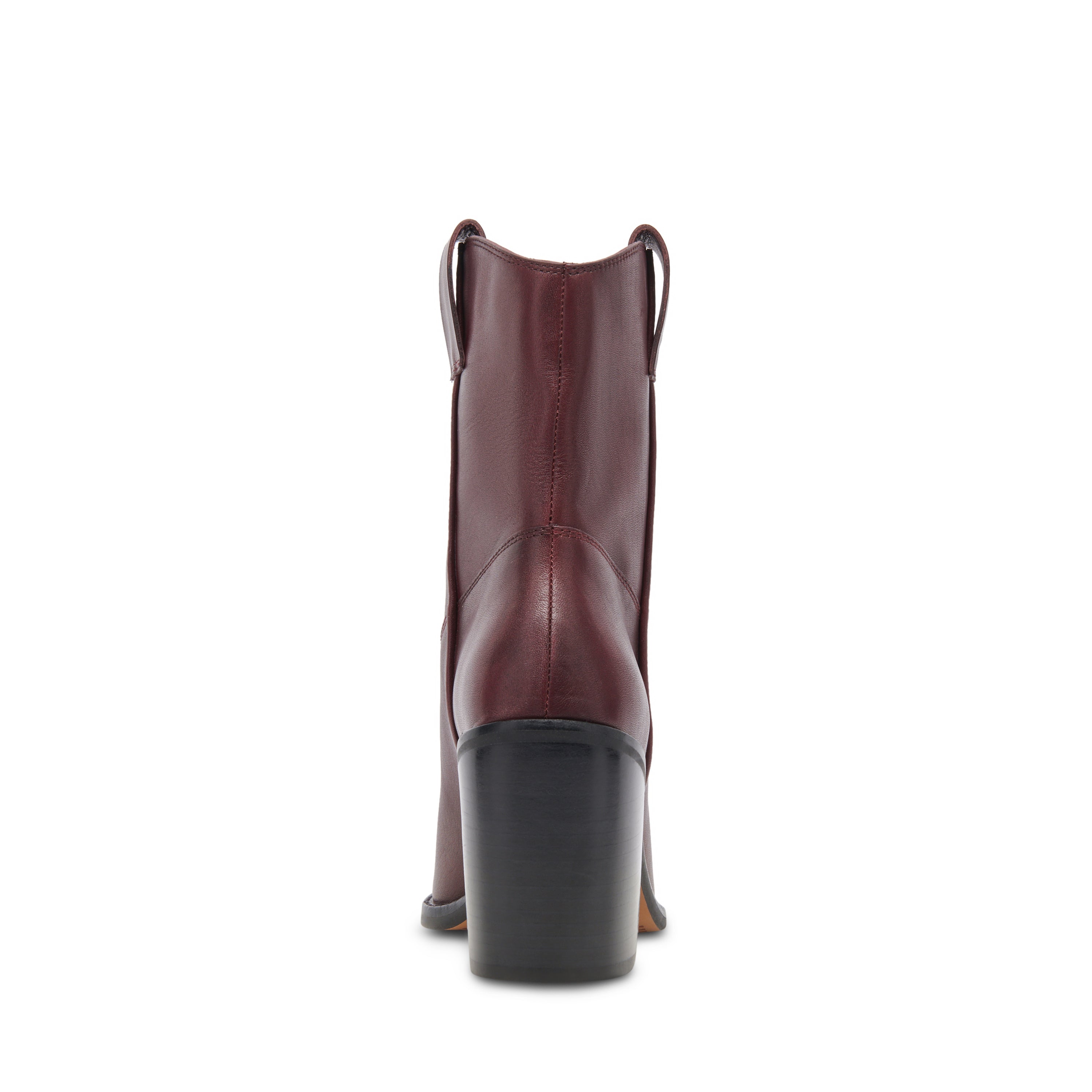 Falon Cabernet Botines de Piel Vino para Mujer