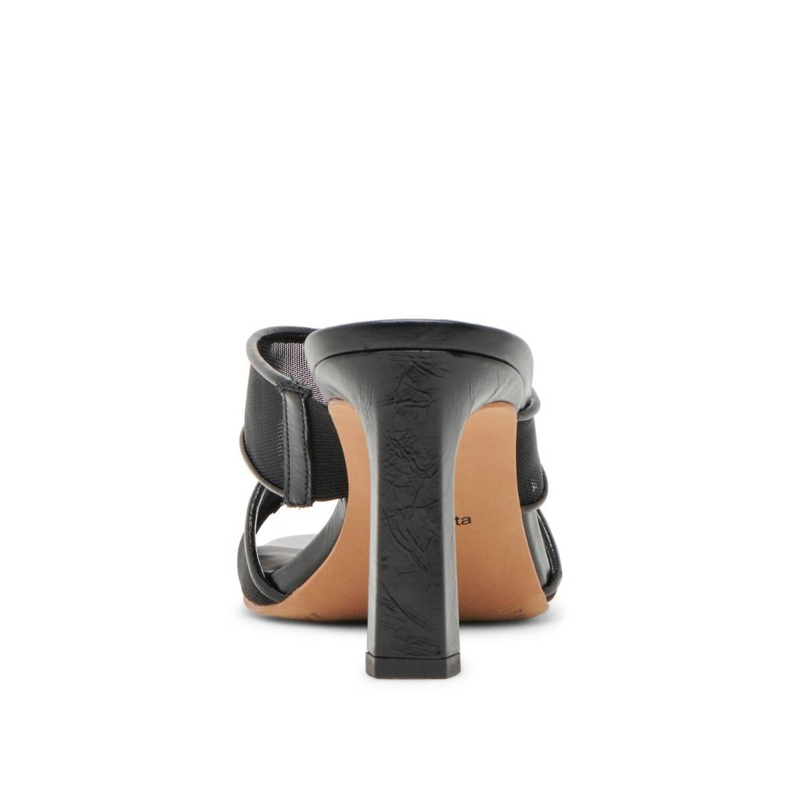 Gitel Onyx Sandalias de Tacon Negras para Mujer