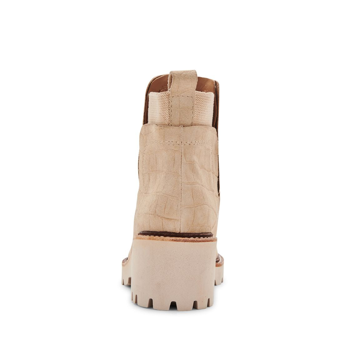 Huey H2o Dune Suede Botines de Piel Beige para Mujer