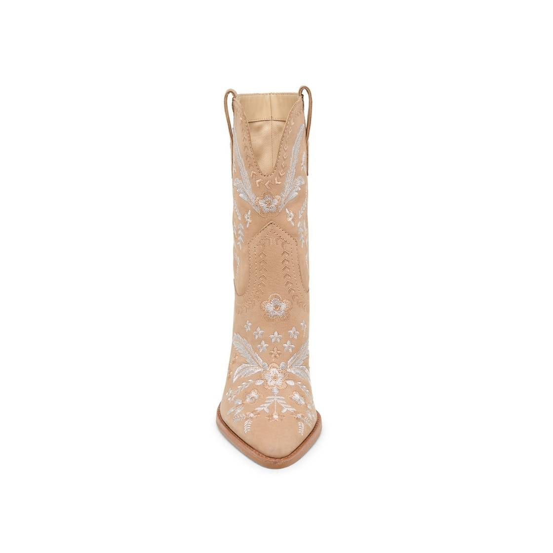 Jessey Floral Bamboo Botines Bordados con Flores para Mujer