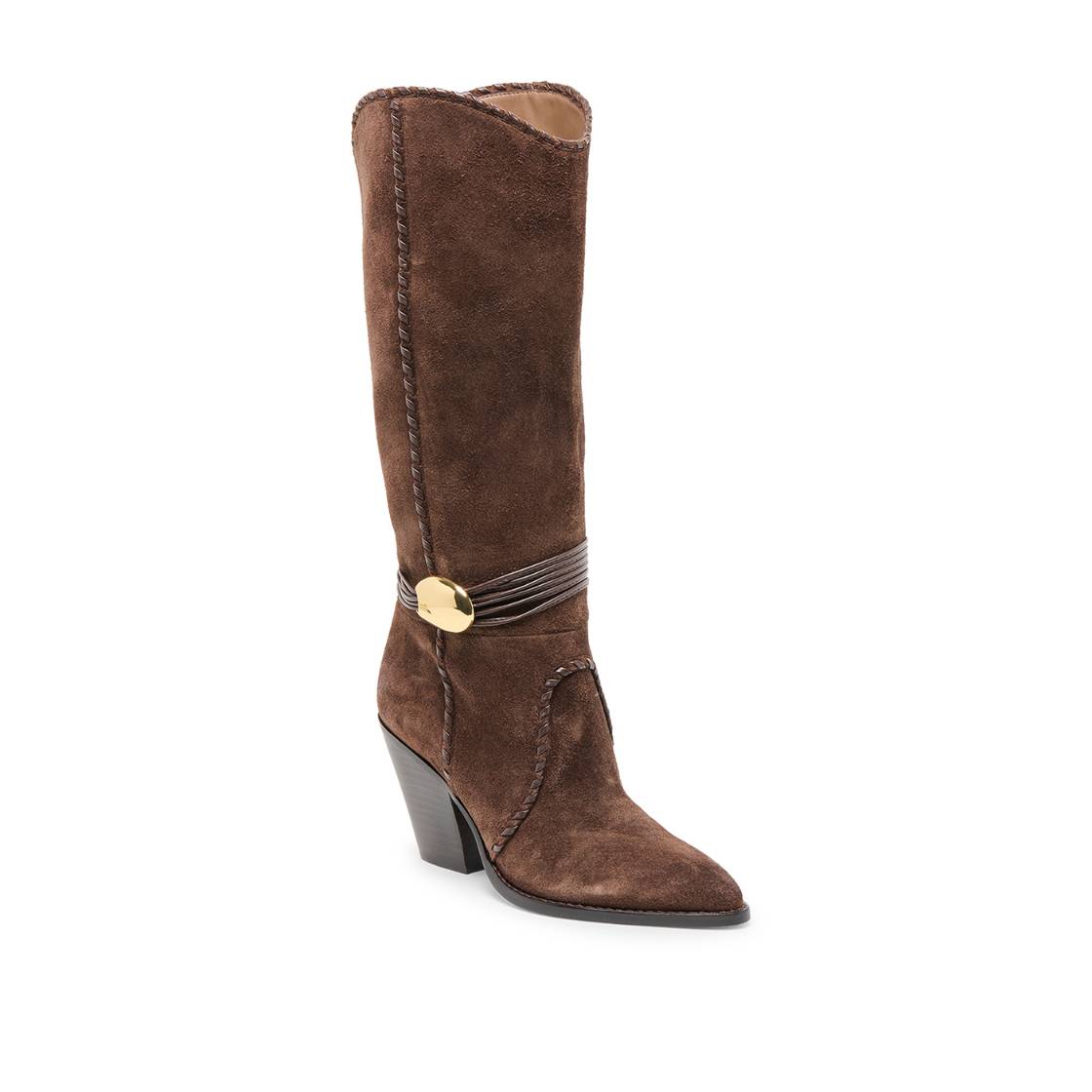 Jody Dark Brown Botas de Gamuza Cafes