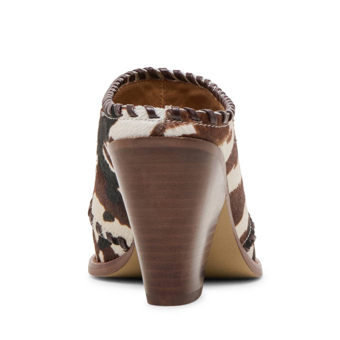 Jolyn Cocoa Zapatos con Textura de Vaca Cafes para Mujer