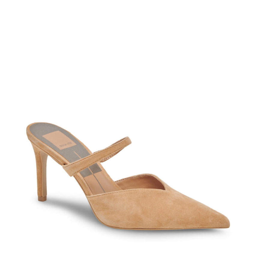 Kanika Tan Tacones de Gamuza Cafes