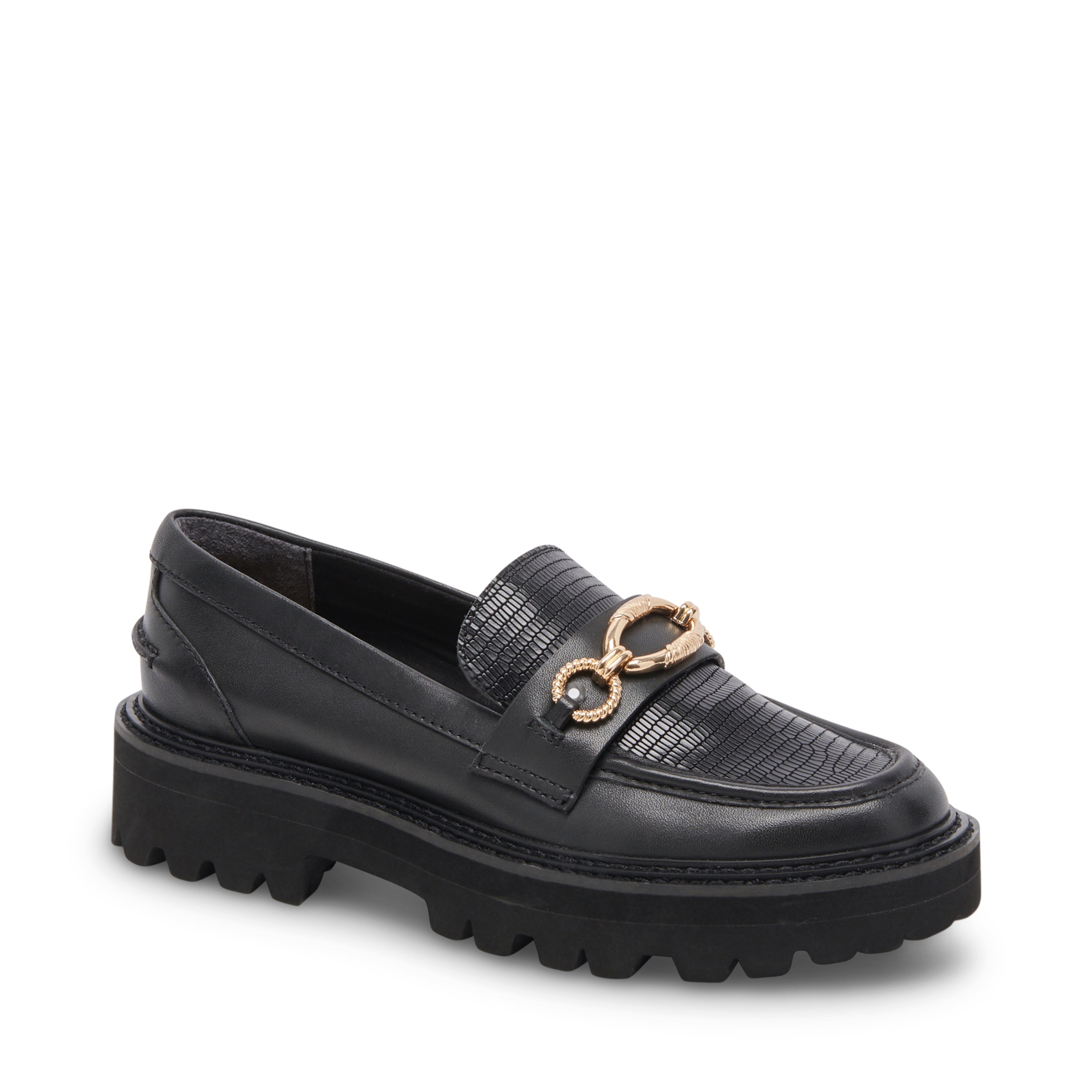 Mambo Black Multi Mocasines Negros