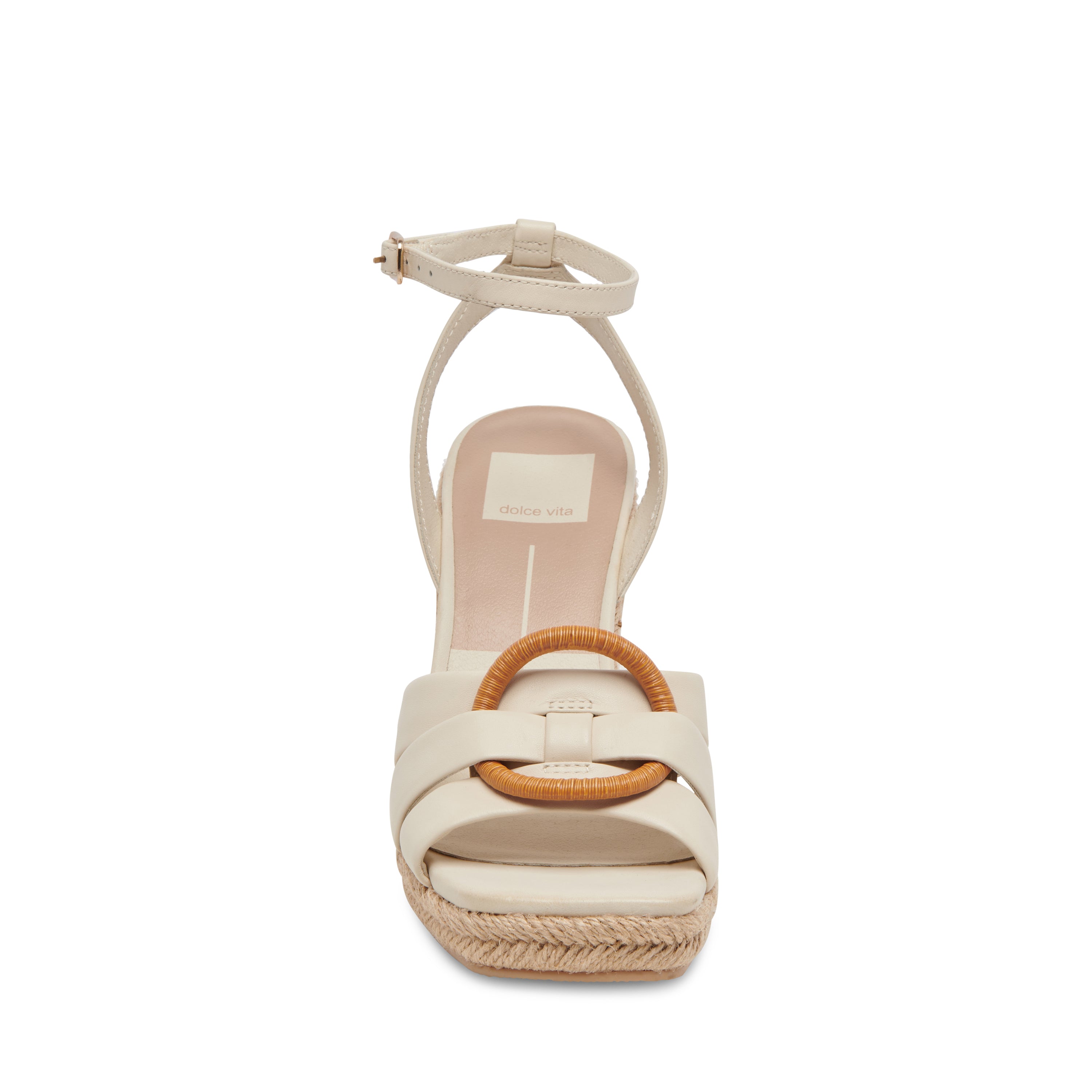 Maze Ivory Leather Alpargatas para Mujer