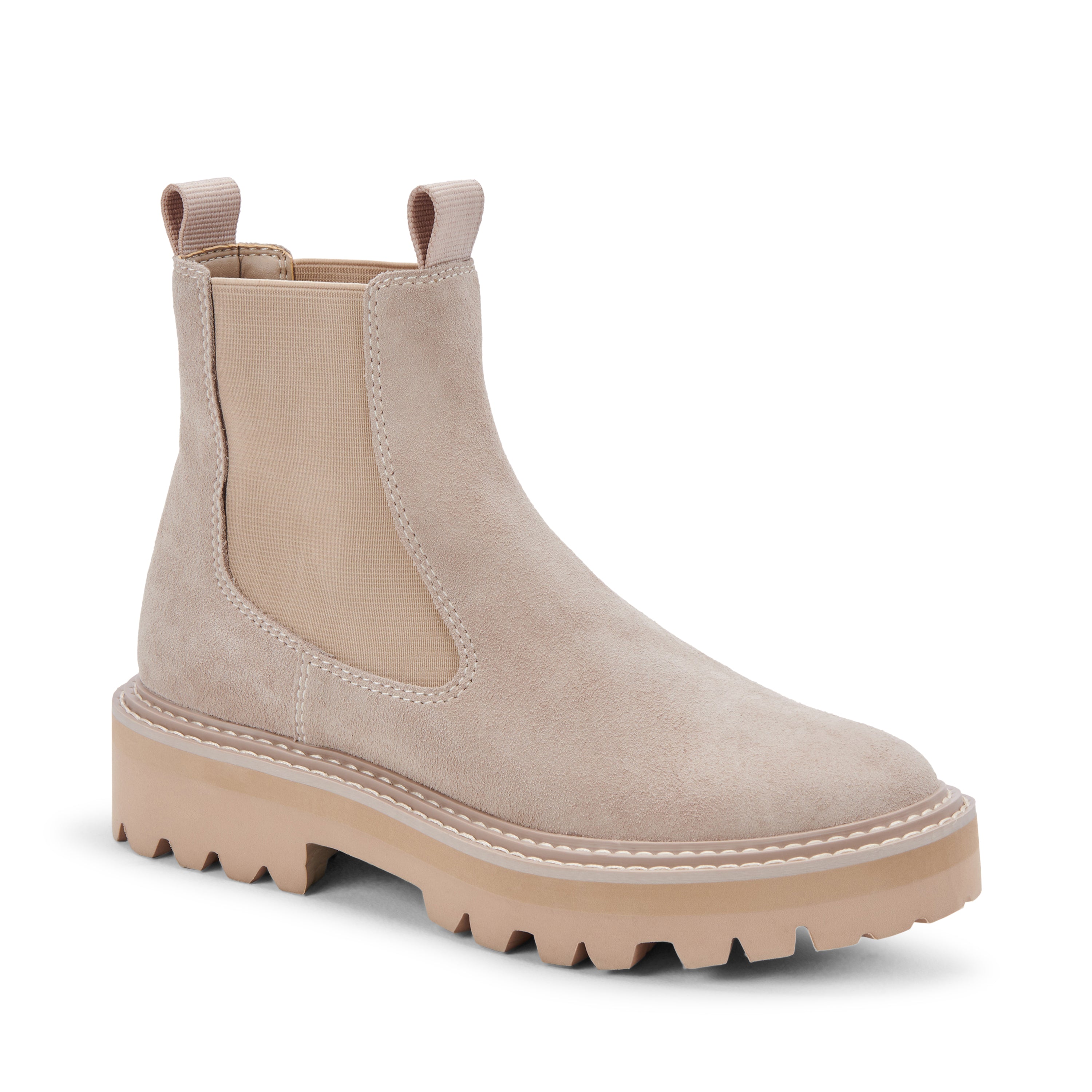 Moana H2o Fog Suede Botines de Piel Beige