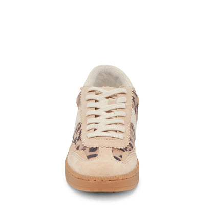 Notice Light Leoprad Tenis de Gamuza para Mujer