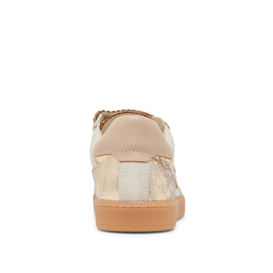 Notice Velcro Silver Gold Tenis Plata con Dorado para Mujer