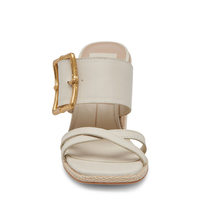 Onnie Sand Leather Sandalias de Tacon para Mujer