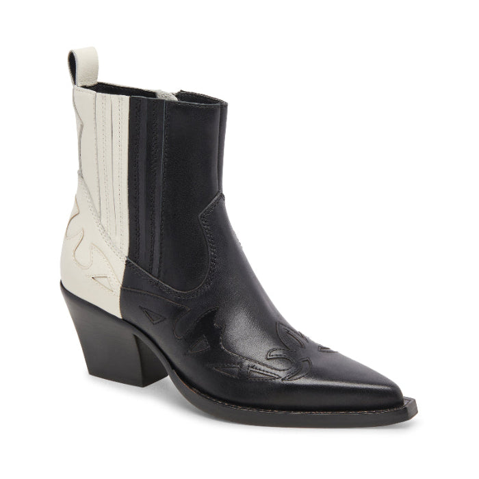 Ramson Black White Botines Negro con Blanco