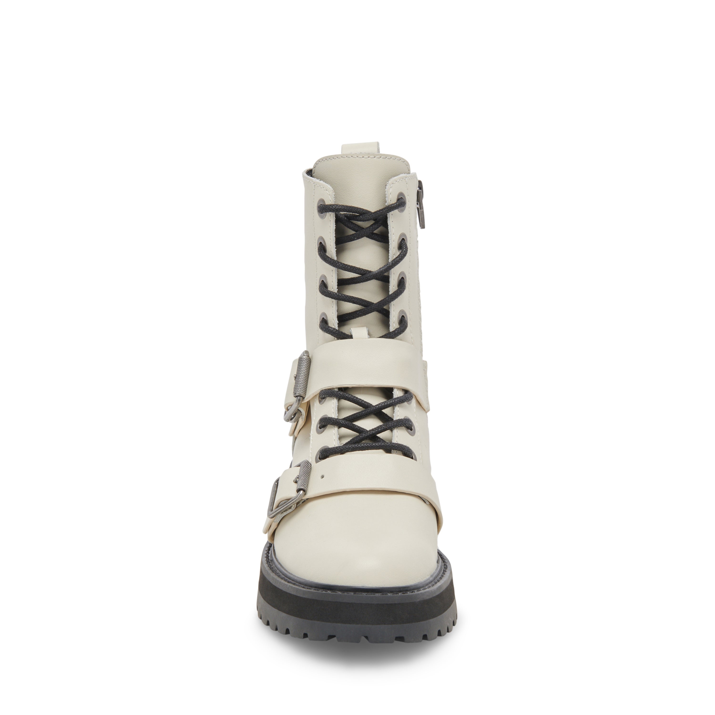 Ronson Off White Botines de Piel para Mujer