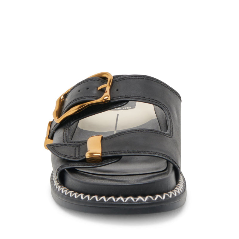Sevena Black Sandalias para Mujer