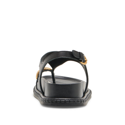 Stefan Black Sandalias Negras para Mujer