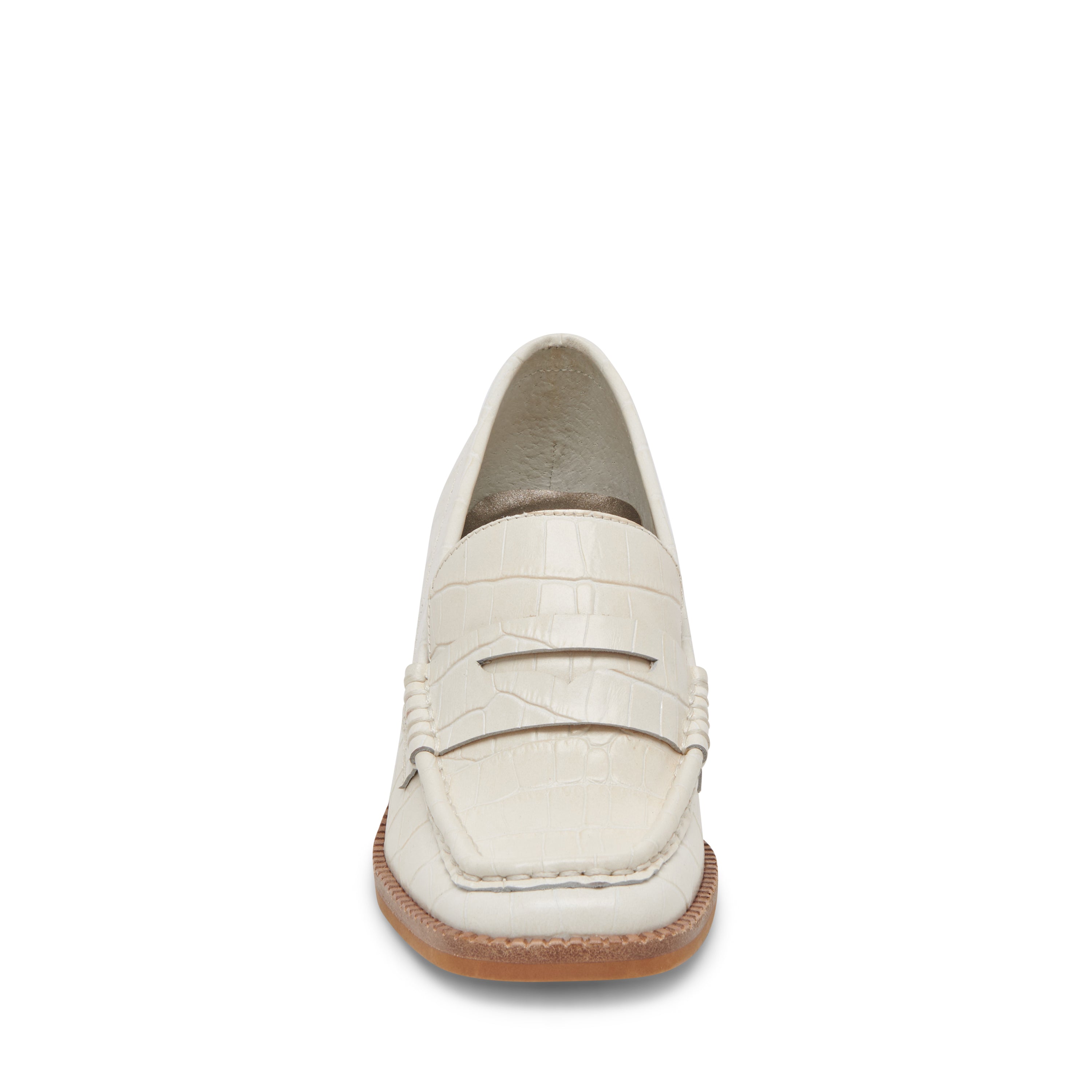 Talie Ivory Mocasines de Tacon para Mujer