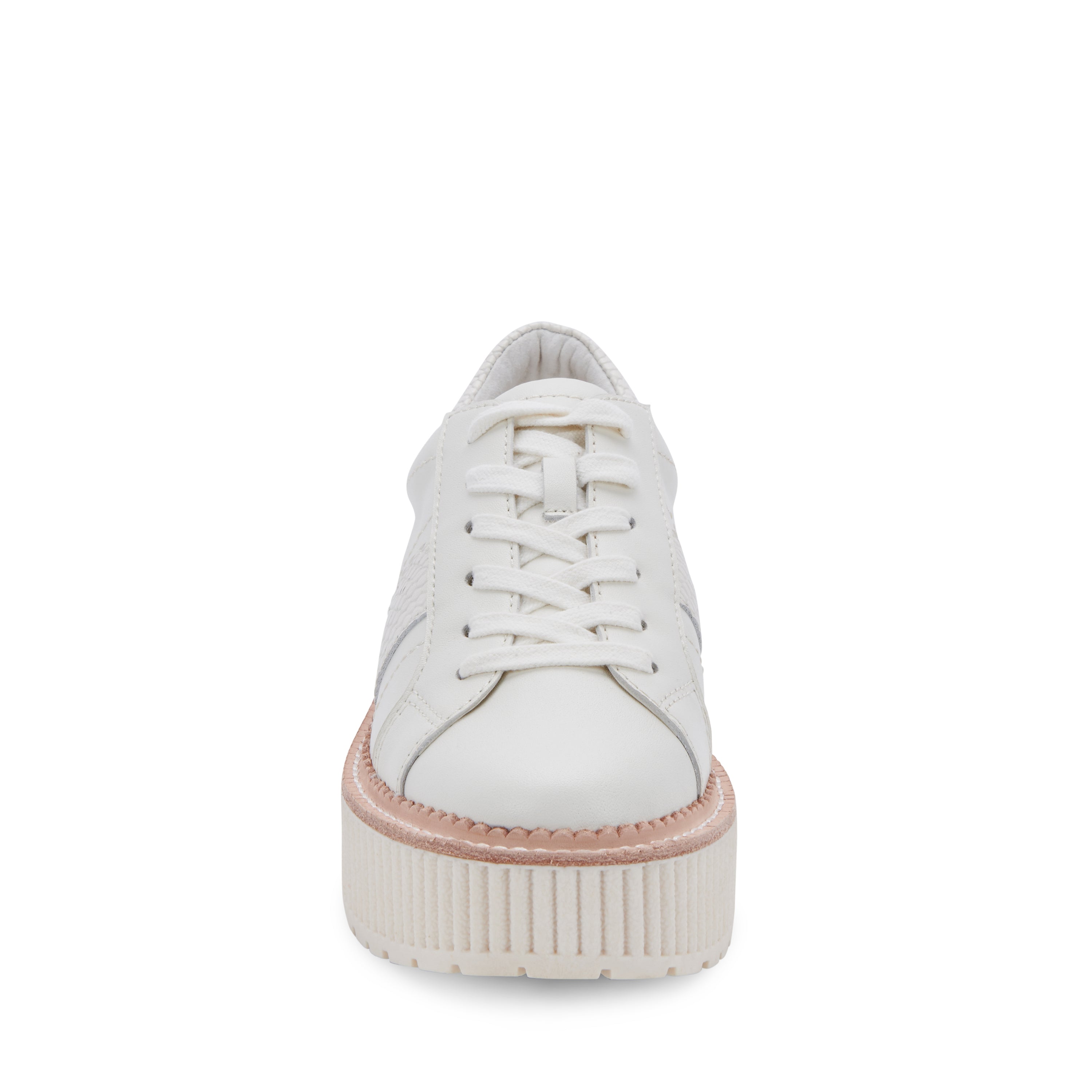 Tiger White Leather Tenis de Piel para Mujer