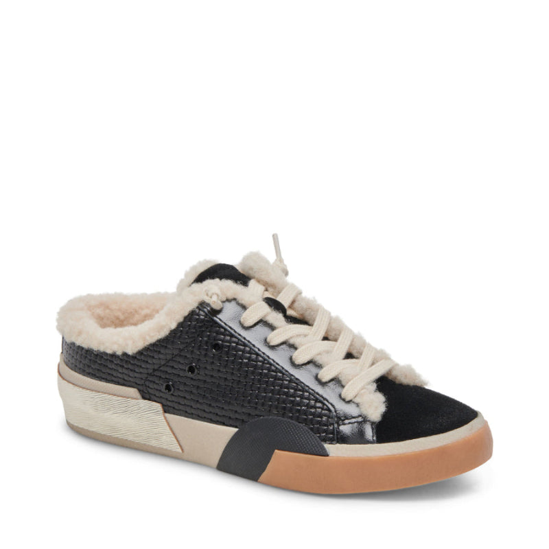 Zantel Black Tenis Negros Acolchados